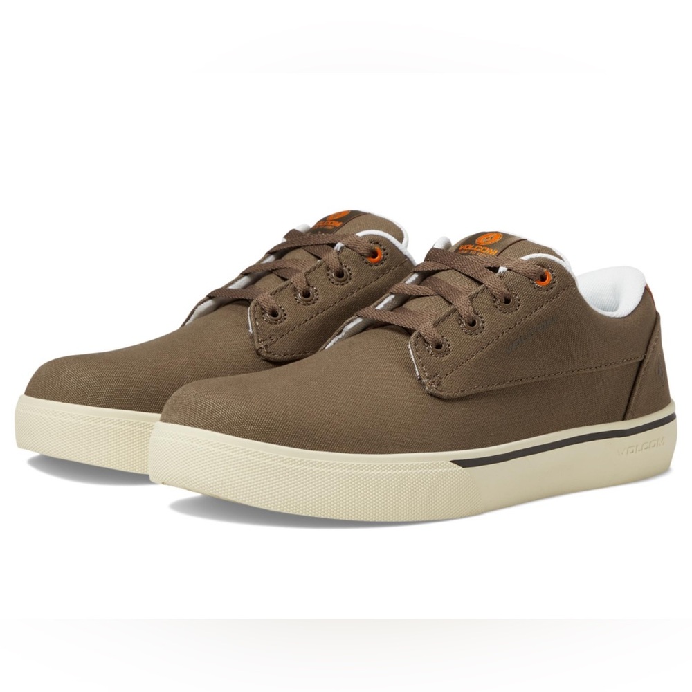 New Volcom True EH Comp Toe Brown Sneakers